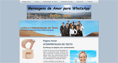 Desktop Screenshot of interpretacaodetexto.com.br