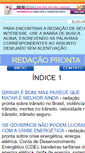 Mobile Screenshot of interpretacaodetexto.com.br